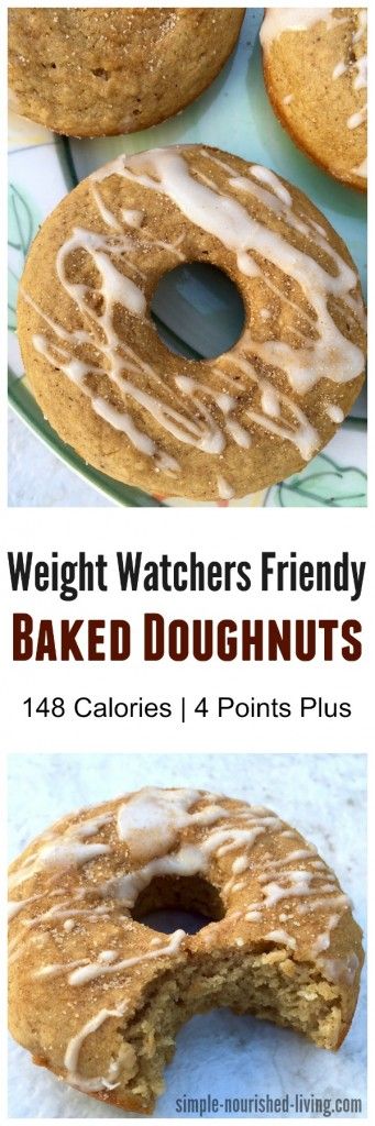 Weight Watchers Baked Apple Spice Doughnuts