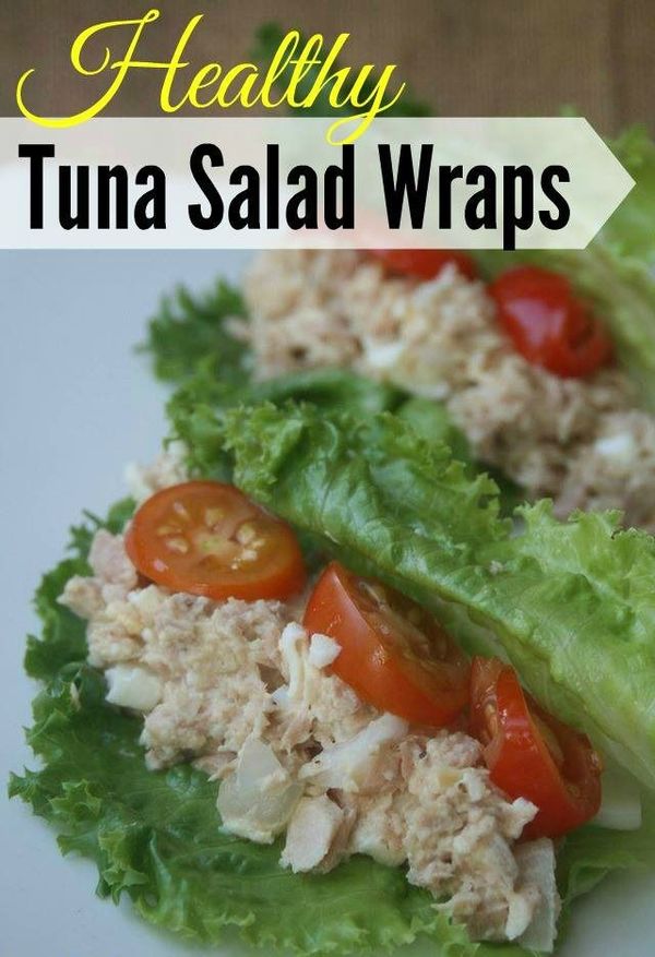 Weight Watchers Lunch Healthy Tuna Salad Wraps