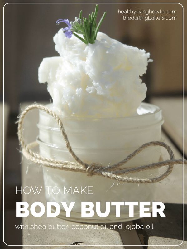 Whipped Body Butter with Shea, Coconut and Jojoba