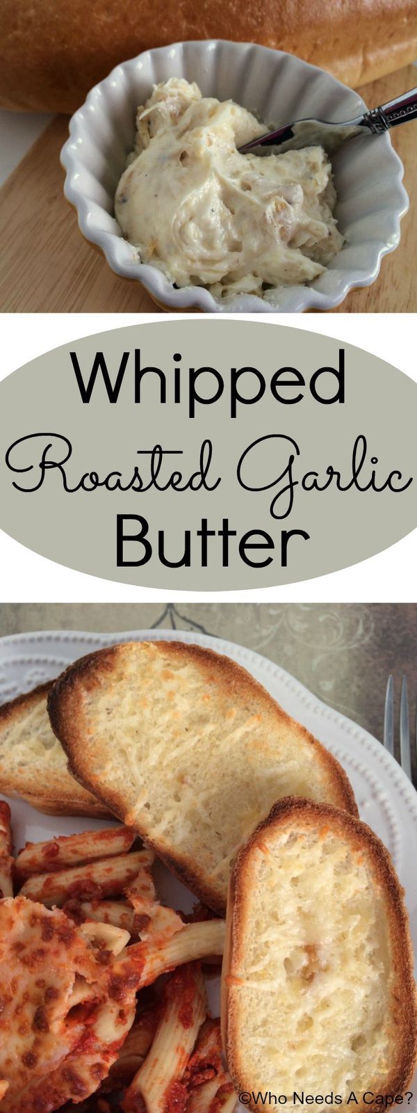 Whipped Roasted Garlic Butter