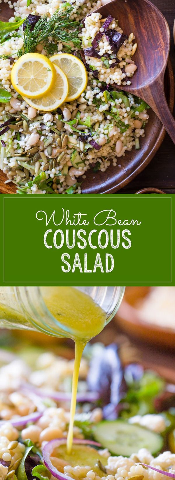 White Bean Couscous Salad With Lemon and Dill