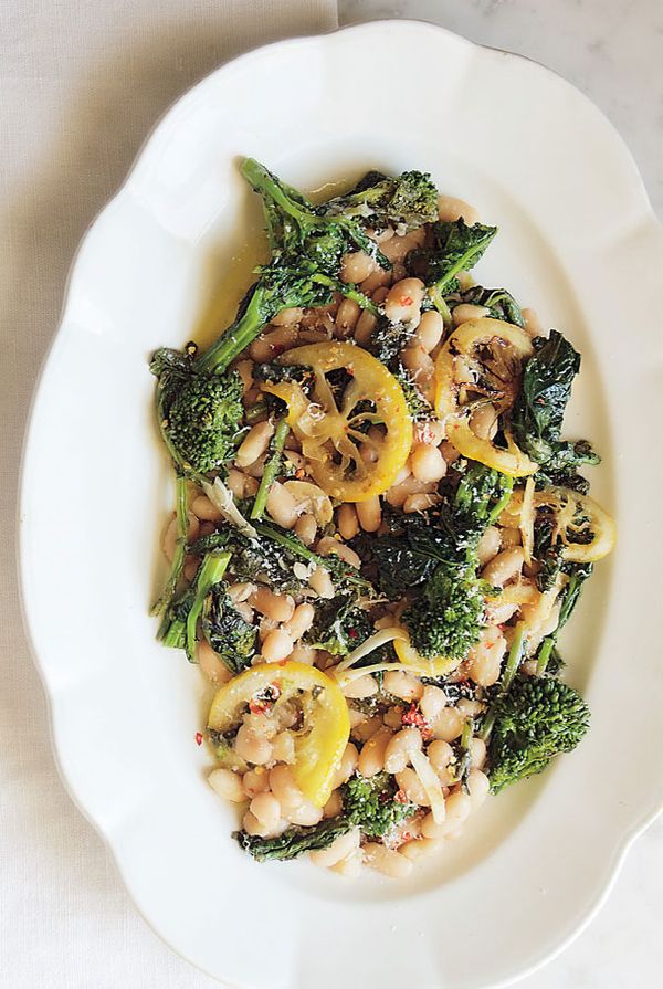 White Beans with Broccoli Rabe and Lemon