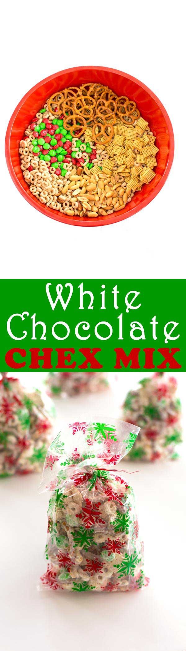 White Chocolate Chex Mix