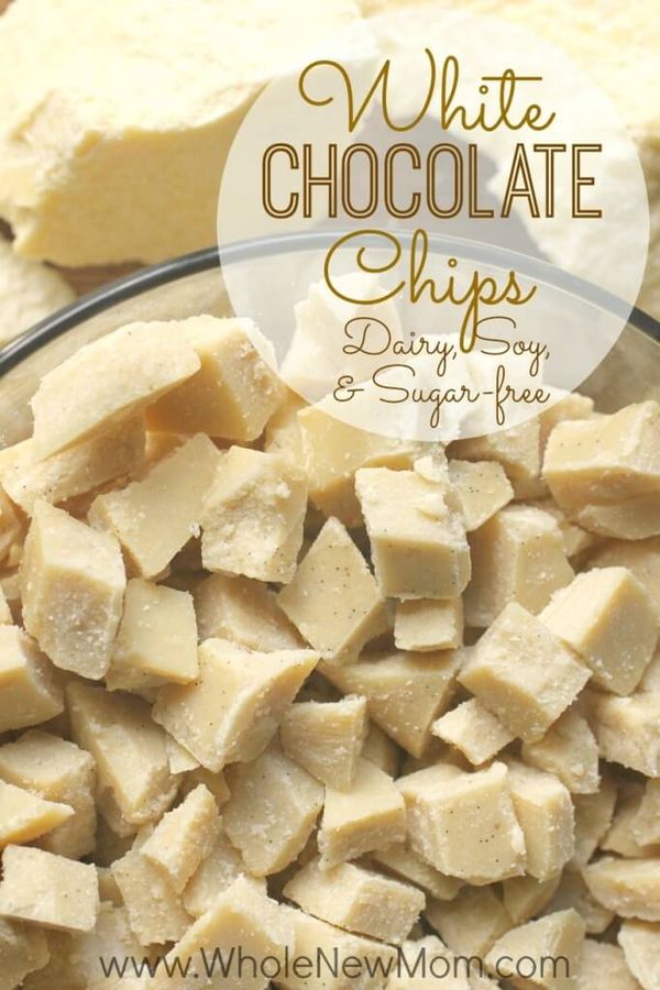 White Chocolate Chips (Dairy, Sugar, and Soy-Free