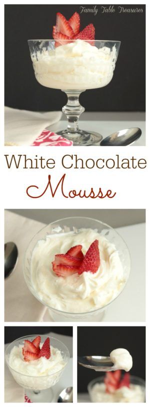 White Chocolate Mousse