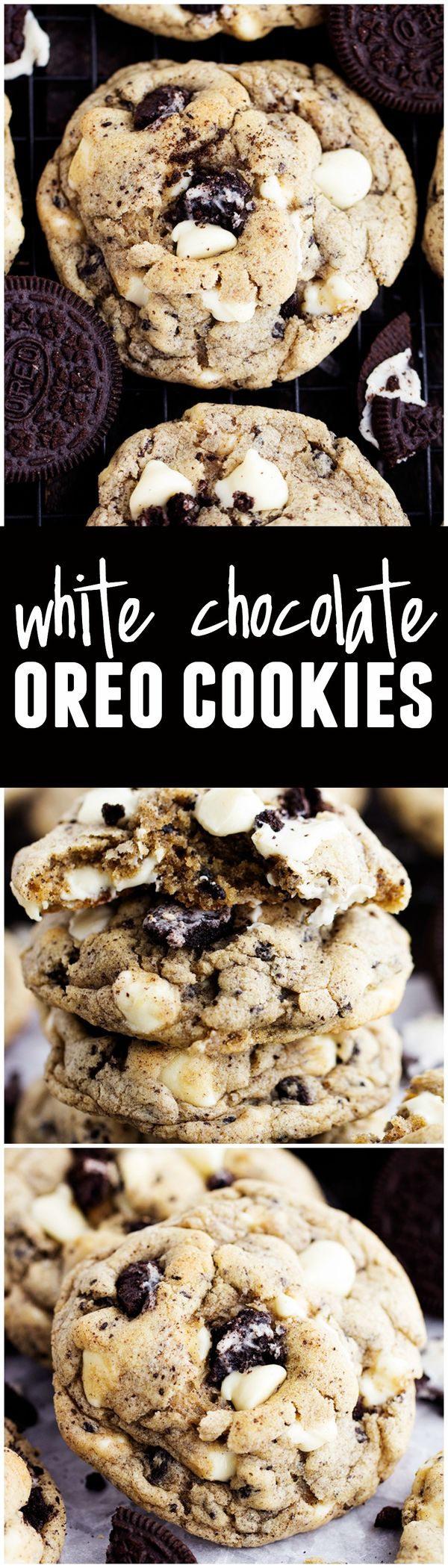 White Chocolate Oreo Cookies