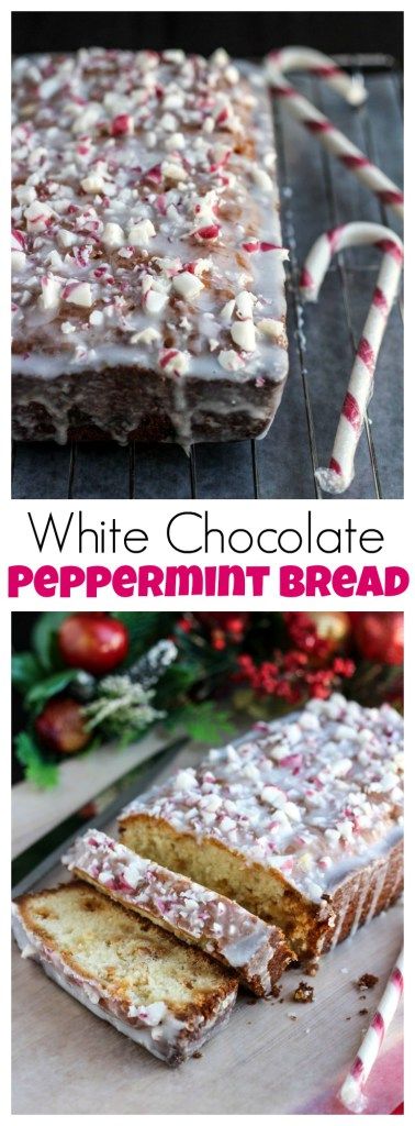 White Chocolate Peppermint Bread