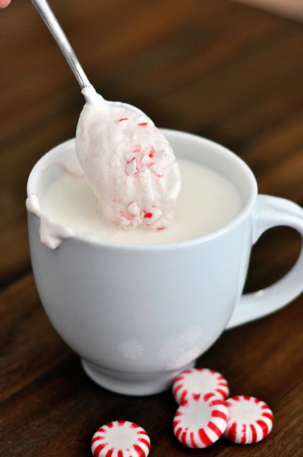 White Peppermint Hot Chocolate