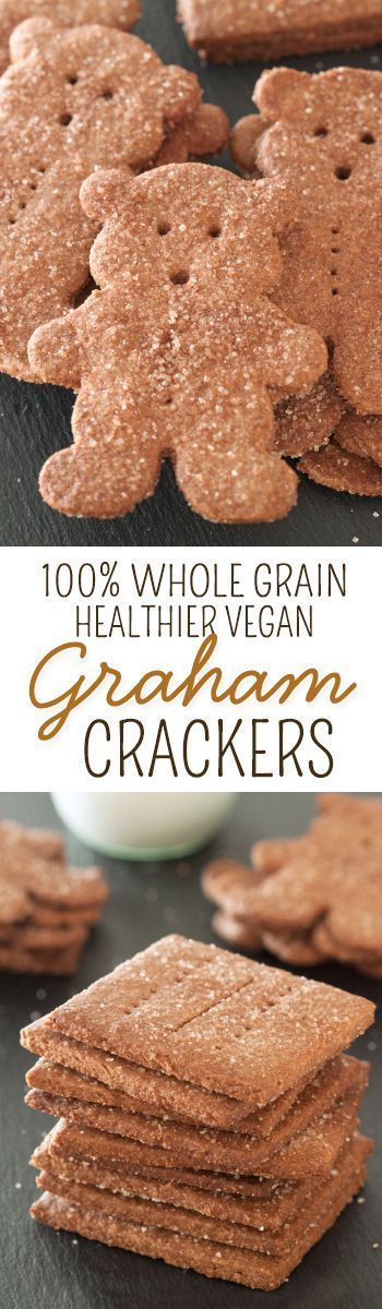 Whole Wheat Vegan Graham Crackers