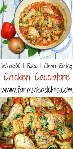 Whole30 Chicken Cacciatore