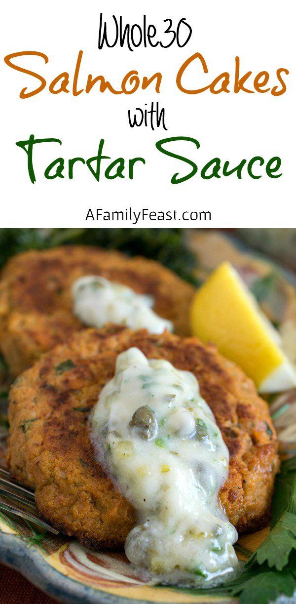 Whole30 Salmon Cakes