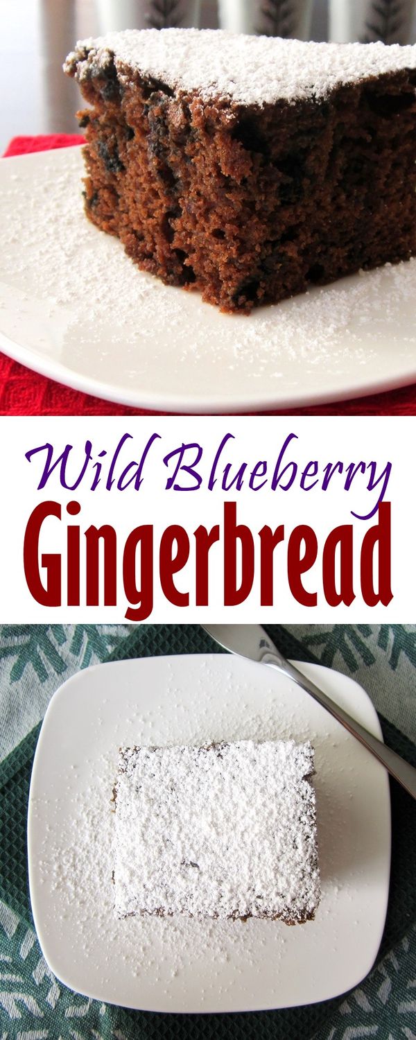 Wild Blueberry Gingerbread