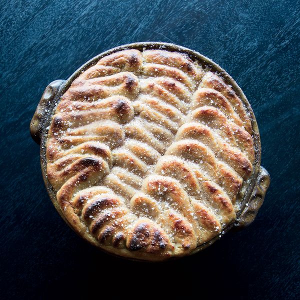 Wild Mushroom Shepherd’s Pie with Potato-Chestnut Topping