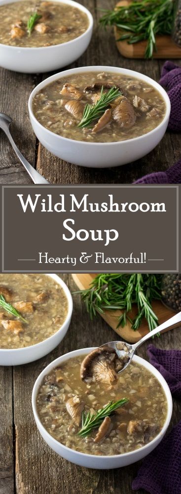 Wild Mushroom Soup