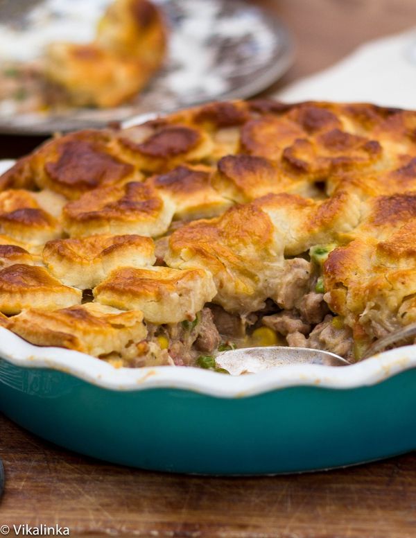 Wild Rabbit and Pheasant Pie or Happy British Pie Week