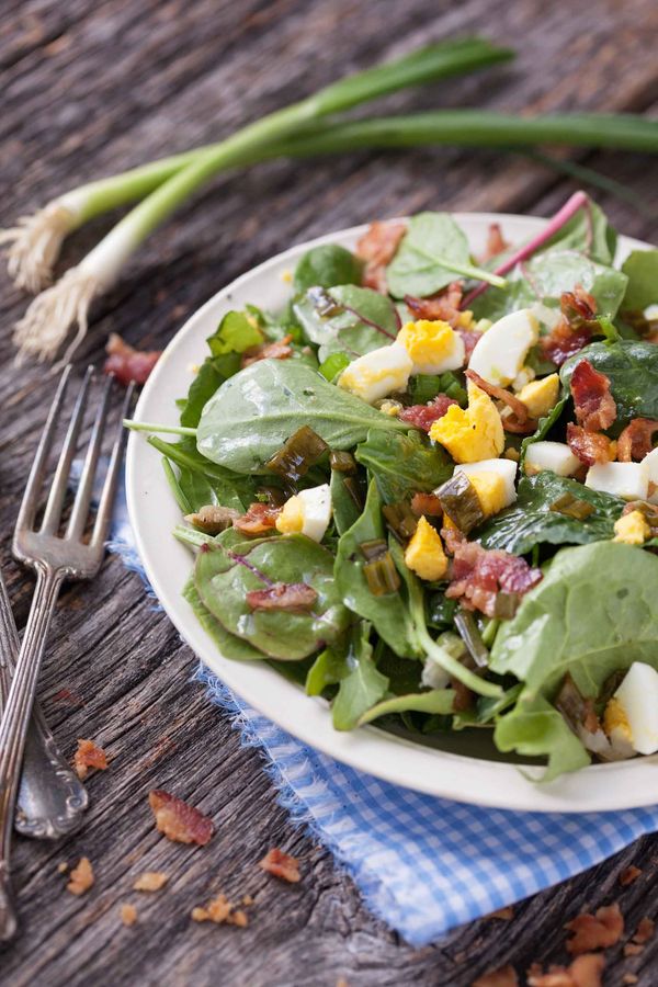 Wilted Lettuce Salad