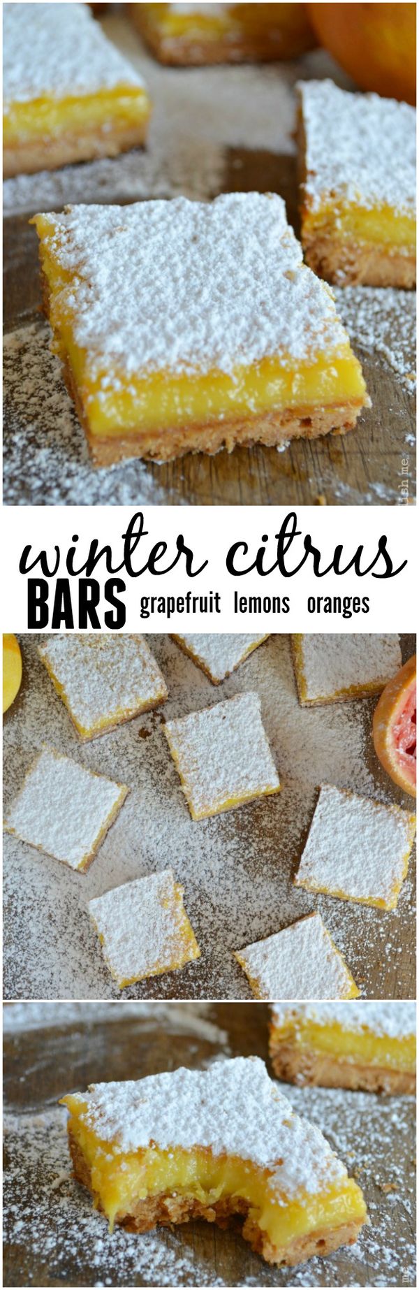 Winter Citrus Bars