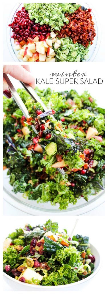 Winter Kale Super Salad