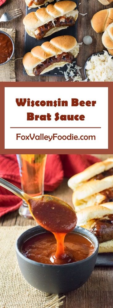 Wisconsin Beer Brat Sauce