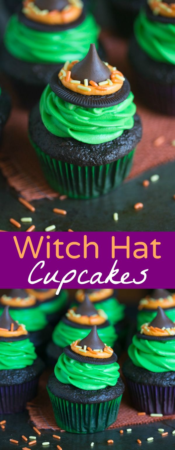 Witch Hat Cupcakes