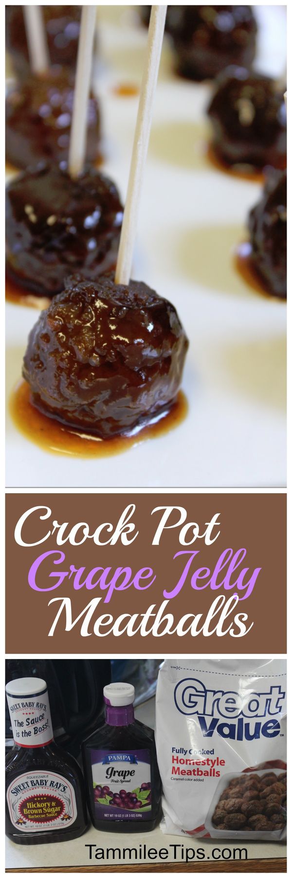 Worlds Best Meatballs aka Grape Jelly Meatballs