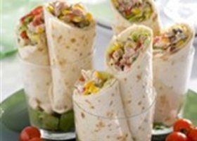 Wraps met tonijnsalade een snelle, lekkere en slanke lunch of licht hoofdgerecht