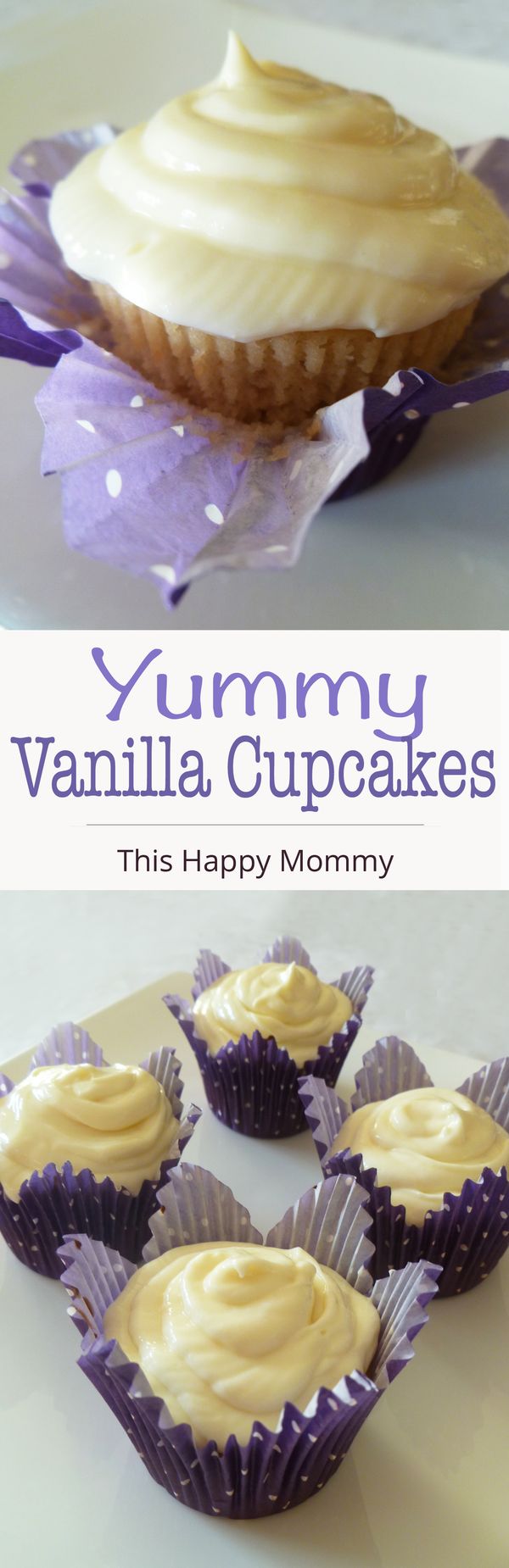 Yummy Vanilla Cupcakes