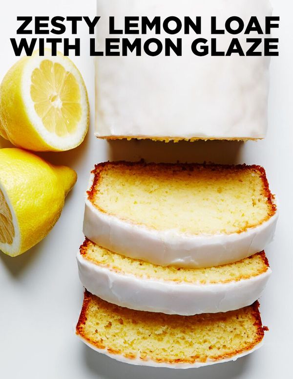 Zesty Lemon Loaf with Lemon Glaze