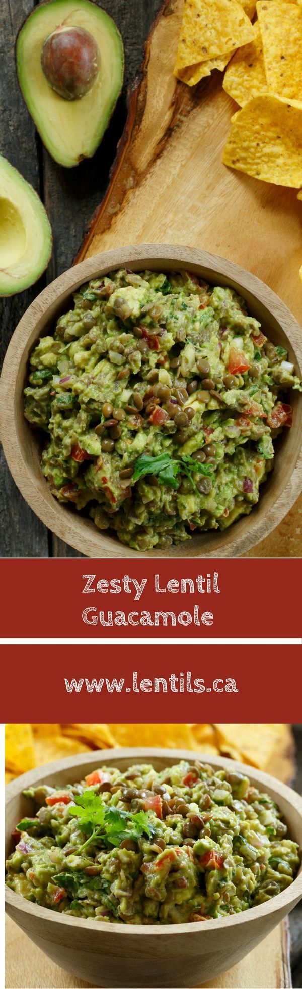 Zesty Lentil Guacamole