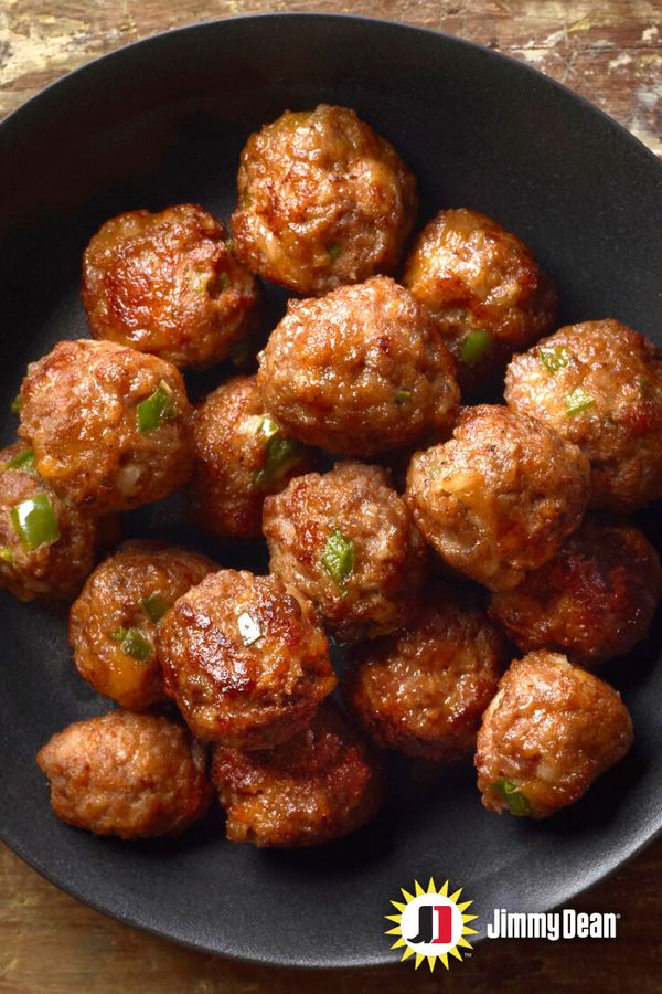 Zesty Sausage Cheese Balls