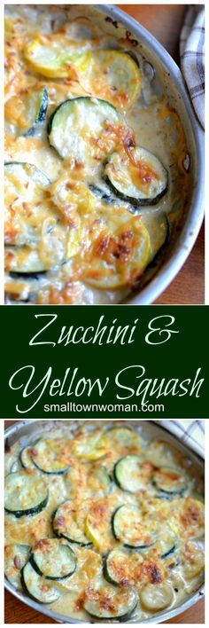 Zucchini & Yellow Squash Au Gratin