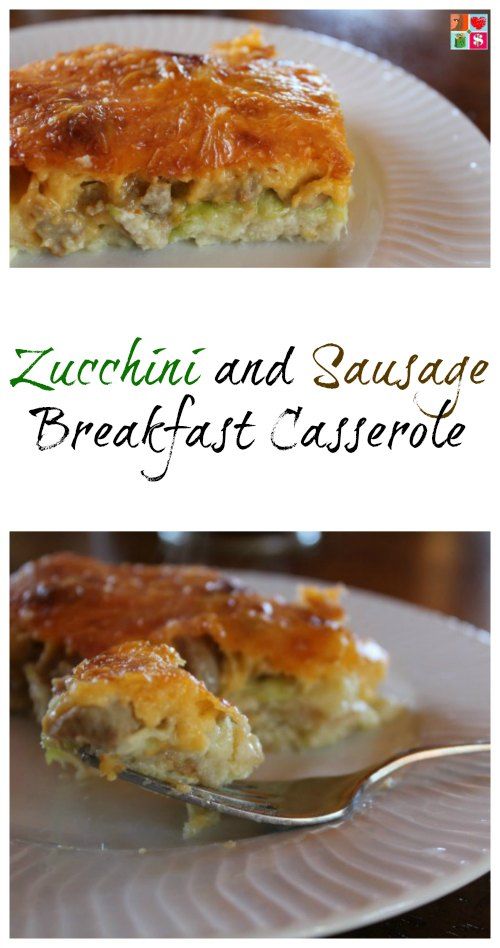 Zucchini and Sausage Breakfast Casserole