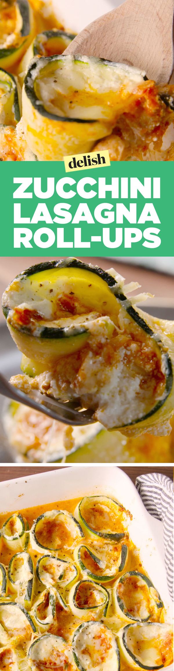 Zucchini Lasagna Roll-Ups