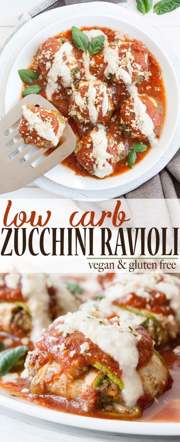 Zucchini Ravioli: A Low Carb Indugence