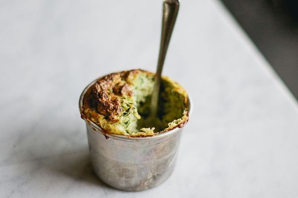 Zucchini Soufflés