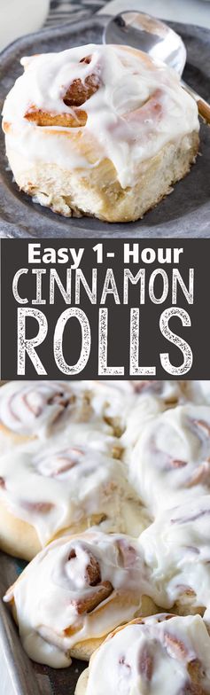 1-Hour Cinnamon Rolls