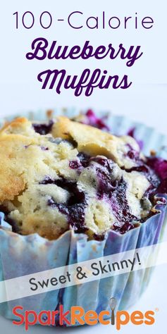 100-Calorie Blueberry Muffins