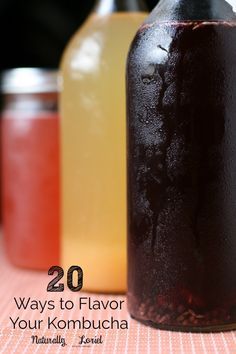 20 Ways to Flavor Your Kombucha