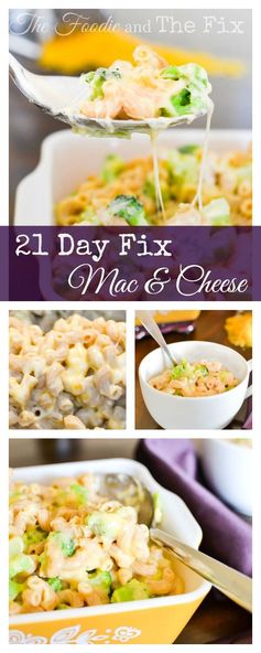 21 Day Fix Broccoli Mac & Cheese