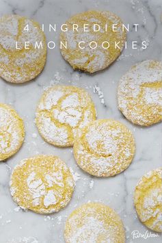 4-Ingredient Lemon Cookies