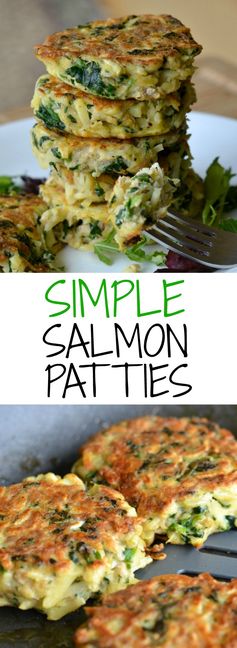 4-Ingredient Salmon Patties