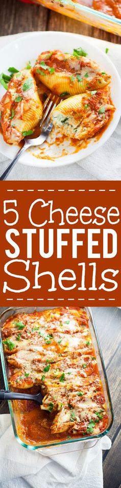 5 Cheese Stuffed Shells