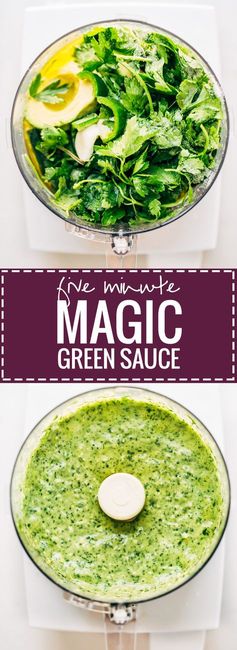 5 Minute Magic Green Sauce