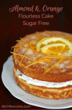 Almond And Orange Flourless Cake