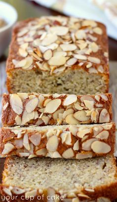 Almond banana bread