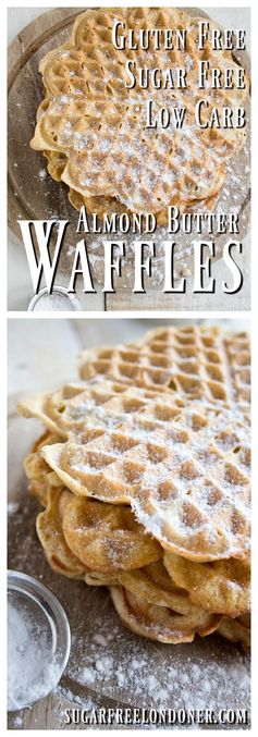 Almond Butter Waffles (grain free