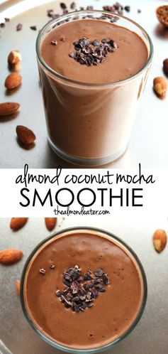 Almond Coconut Mocha Smoothie