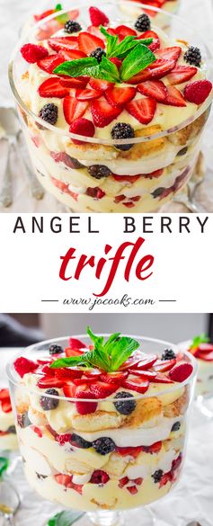 Angel Berry Trifle