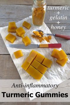 Anti-inflammatory and Healing Turmeric Gummies (Paleo, AIP