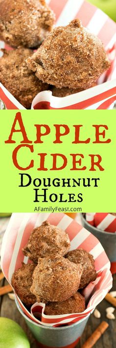 Apple Cider Doughnut Holes